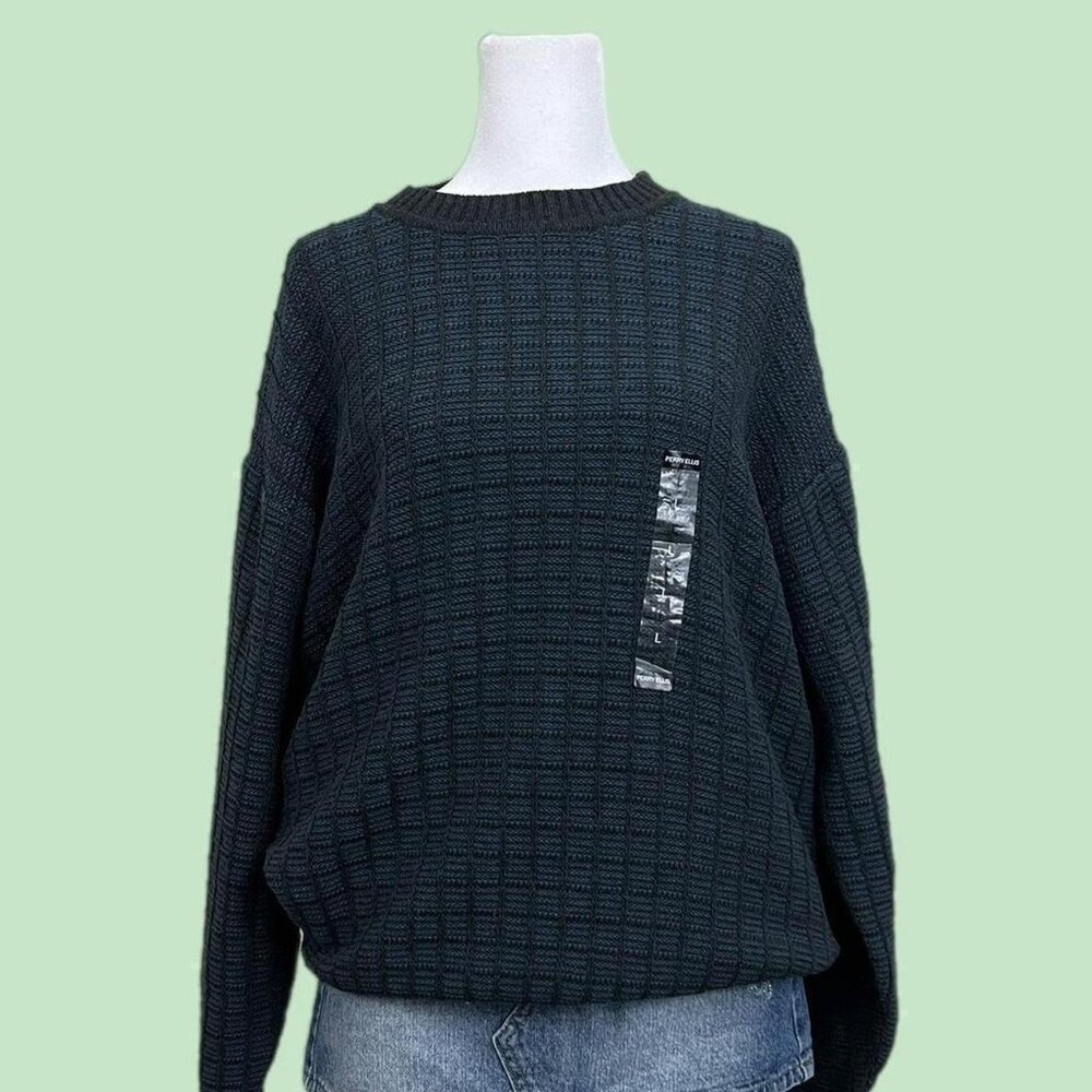 vintage 90s indie skate grunge knit sweater